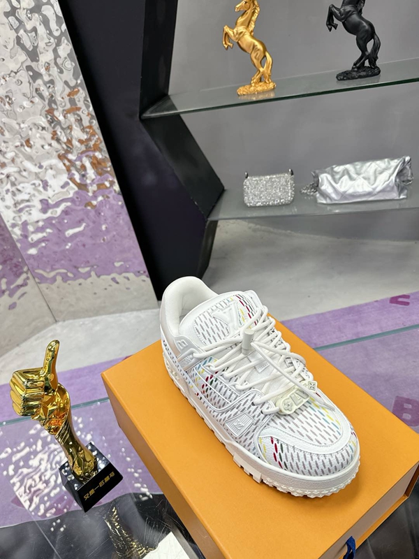 ルイヴィトン靴素材ディテール